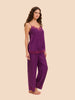Night pants - Blackberry