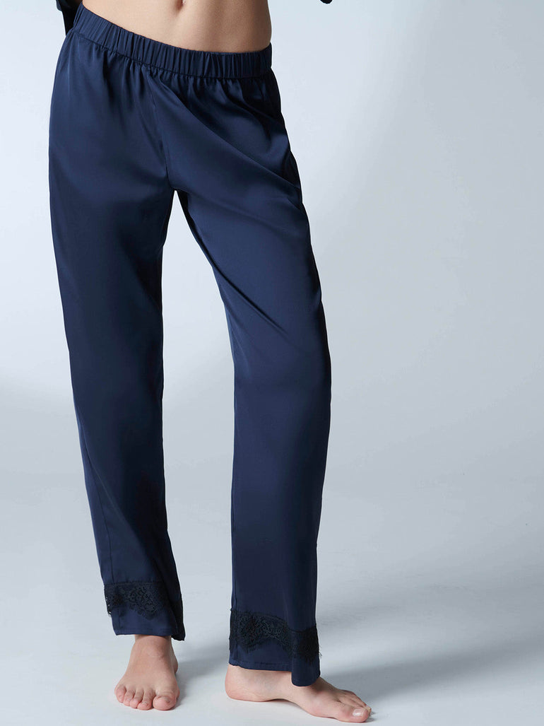 Satin Secrets Pant - Full Moon