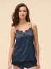 Top - Feline Blue