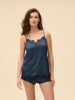 Top - Feline Blue