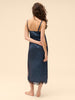 Long Nightdress - Feline Blue