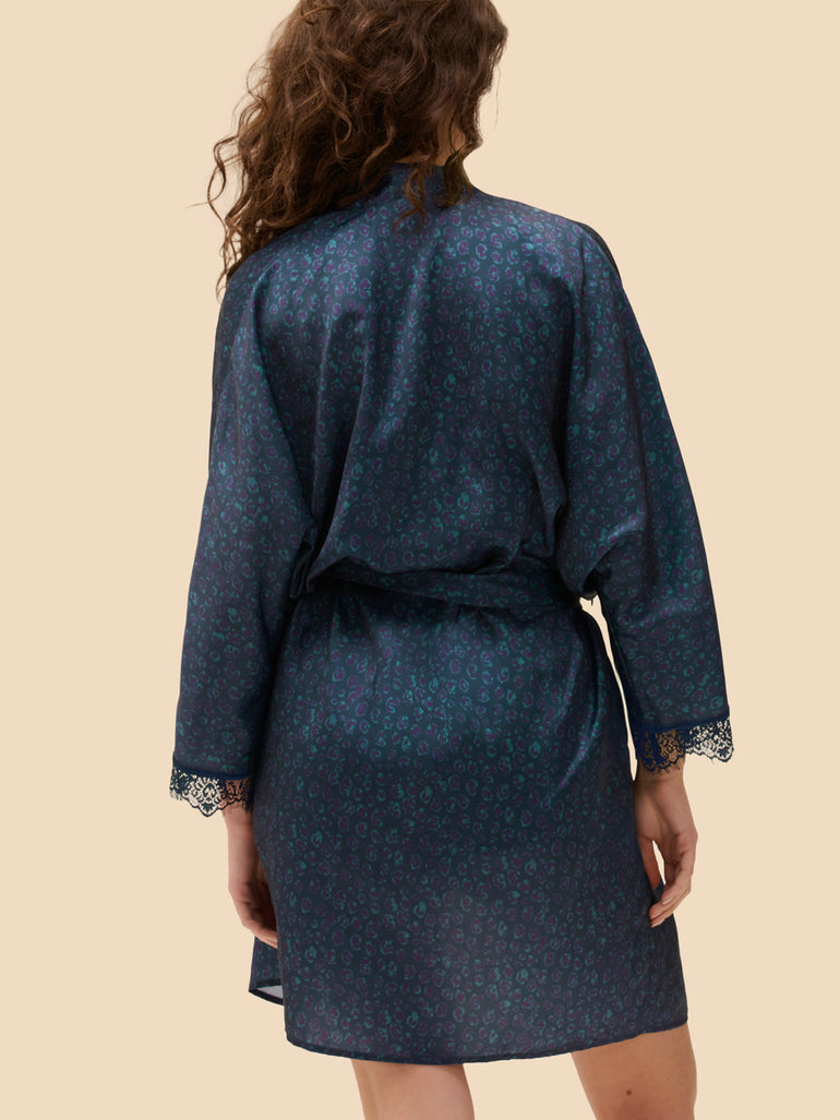 Kimono - Feline Blue