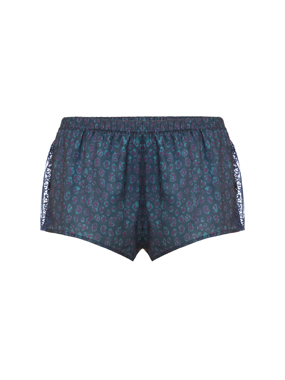 Night short - Feline Blue