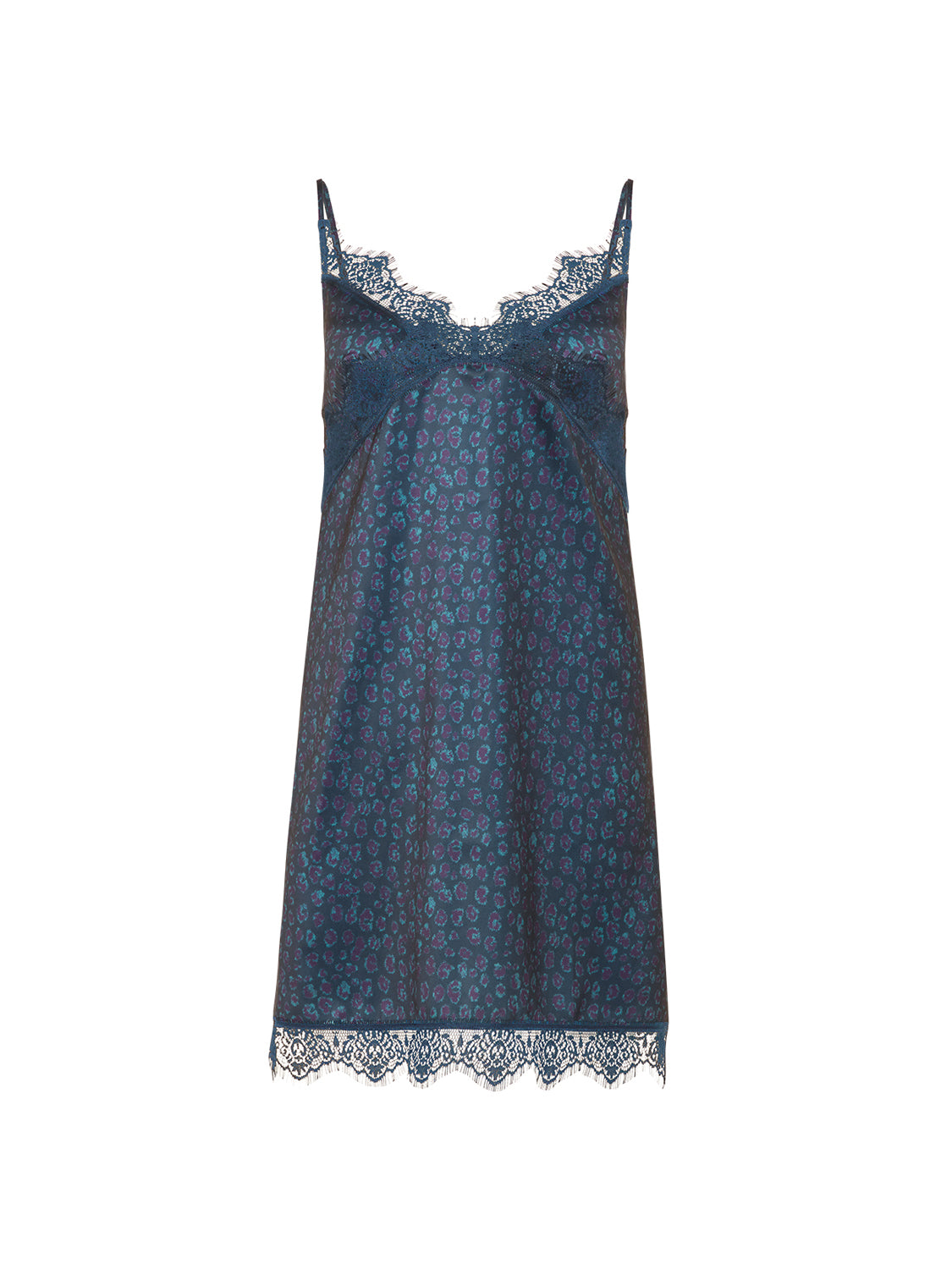 Nightdress - Feline Blue