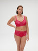 Structured wireless bra - Teaberry Pink