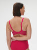 Spacer plunge bra - Teaberry Pink