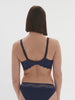 Spacer plunge bra - Ink Blue