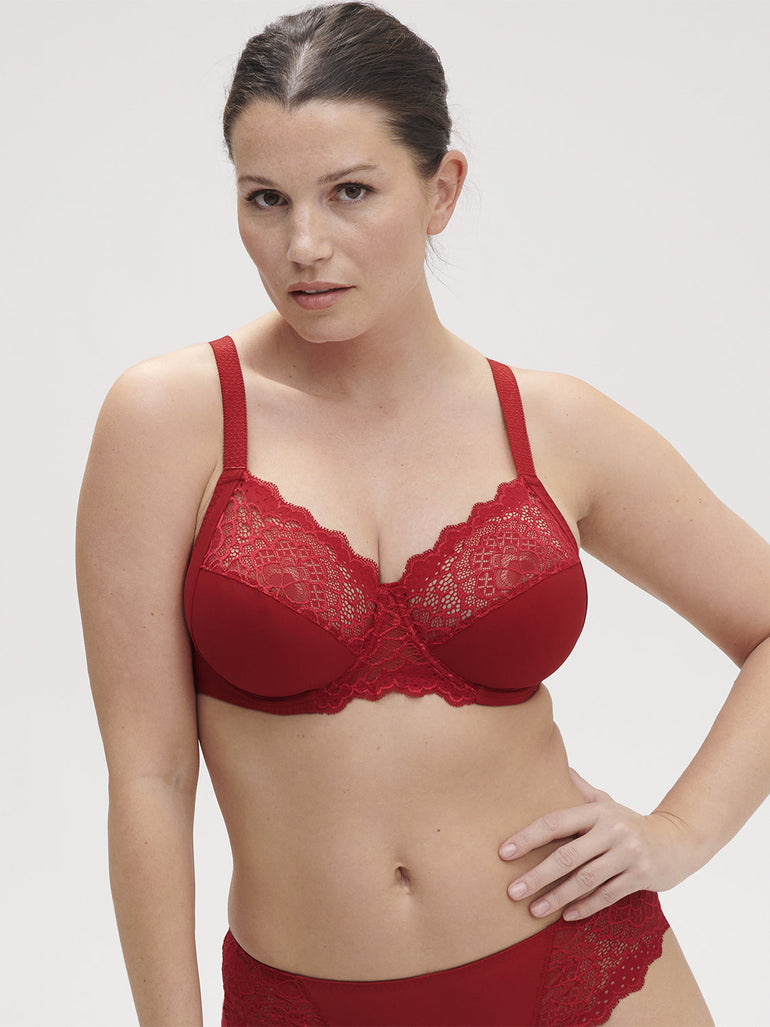 Caresse Full Cup - Tango Red