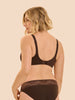 Moulded rigid underwired bra - Cocoa