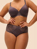 High-waist brief - Graphite Grey