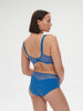 Moulded underwired bra - Myosotis Blue