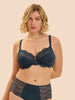 Full cup support bra - Prestige Blue