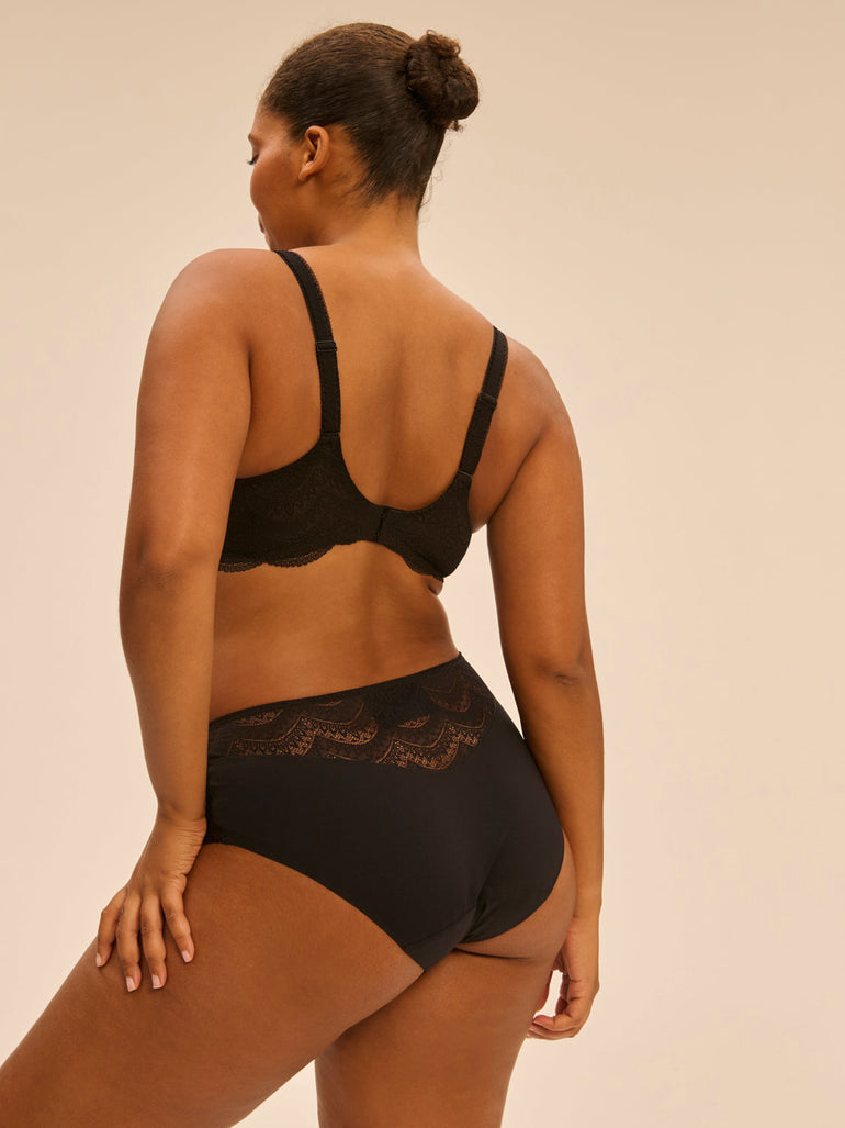 Menstrual brief medium flow - Black