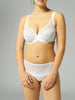 Delice Full Coverage Plunge - White