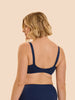 Plunging underwired bra - Rainbow Blue