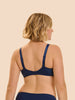 Full cup support bra - Rainbow Blue