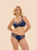 Full cup support bra - Rainbow Blue