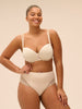 High-waist brief - Topaz Beige