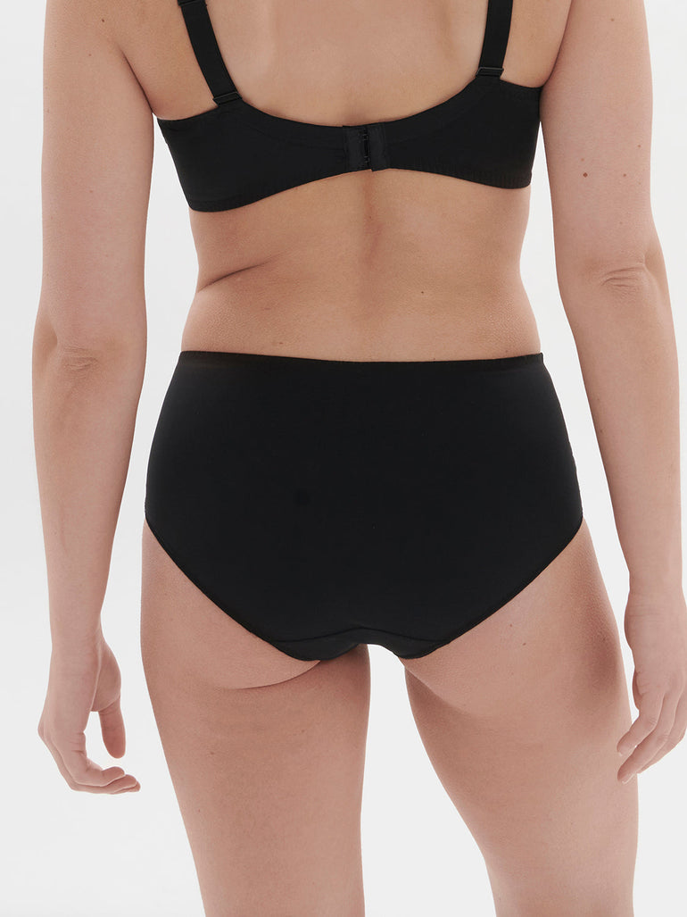 High-waist brief - Gem Black