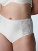 High-waist brief - Cream