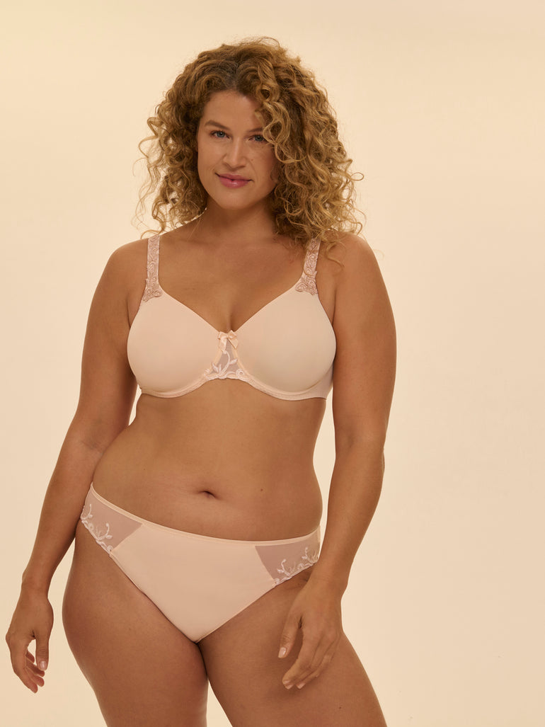 Rigid moulded bra - Chic Beige