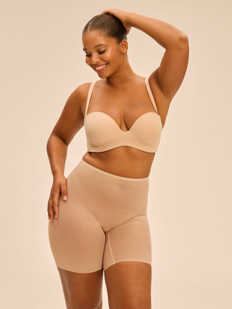 Shaper shorts - Peau rosée