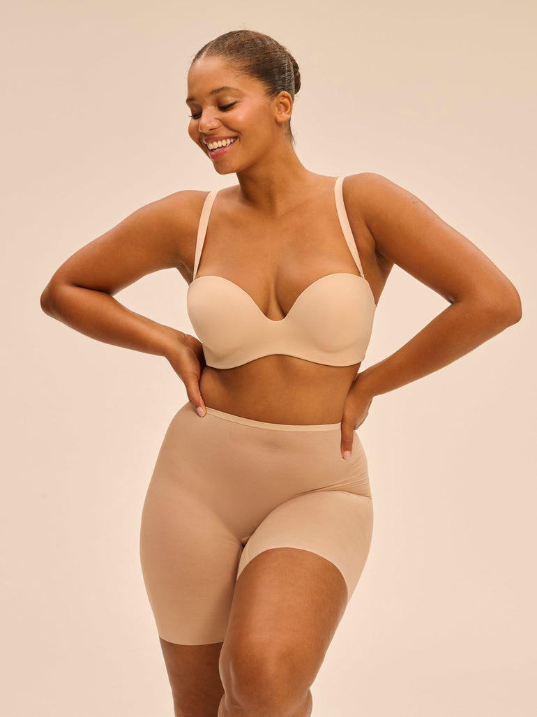Shaper shorts - Peau rosée