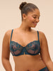 Half cup bra - Prestige Blue