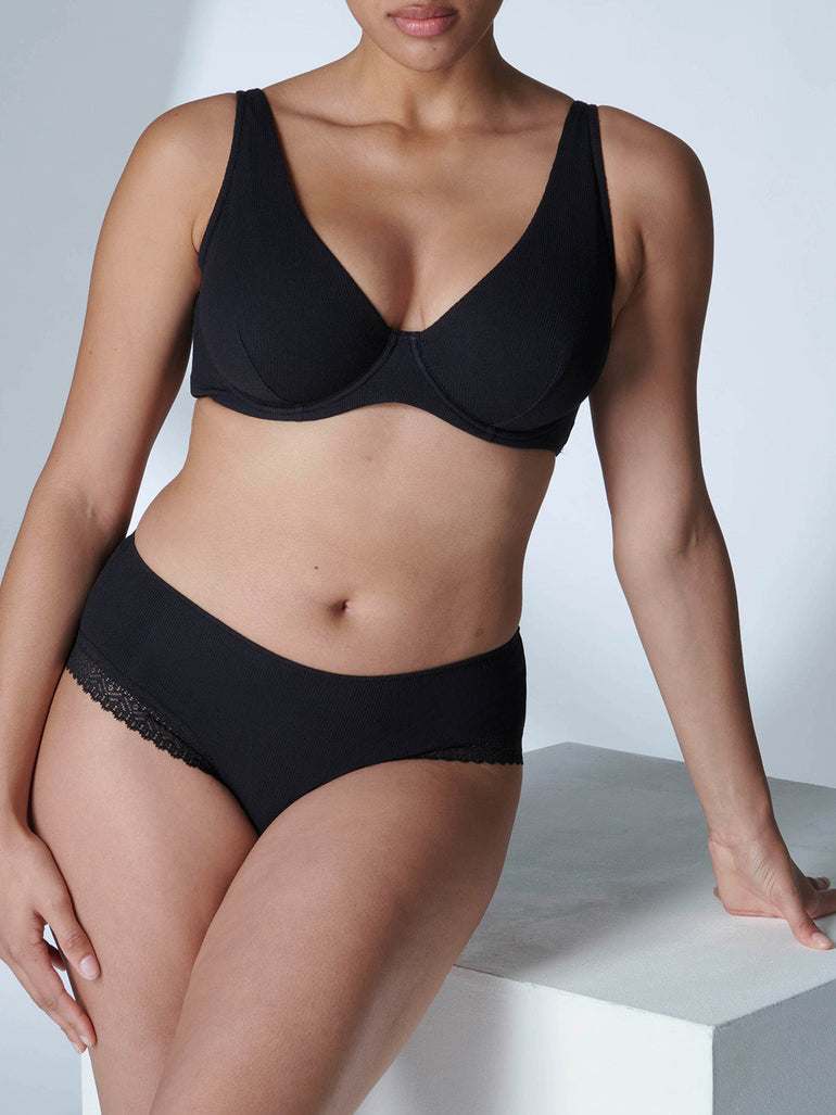 Eugenie Boyshort - Black