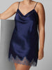 Nocturne Silk Dress - Midnight
