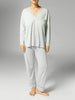 Brume Long Sleeve Top - Mineral Grey