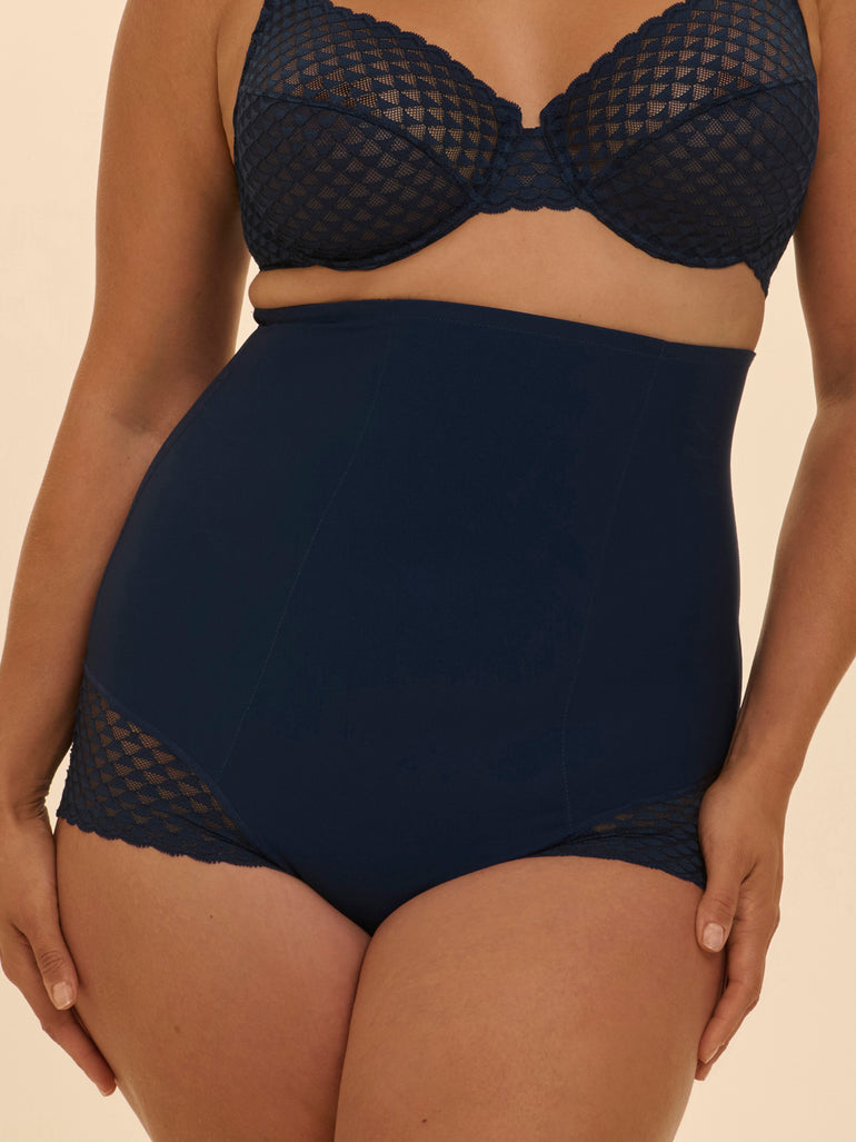 High waist shaper brief - Midnight
