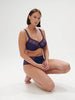 Full cup support bra - Midnight