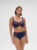 Full cup support bra - Midnight