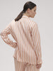 Caprice Long Sleeve Top - Peach Nights