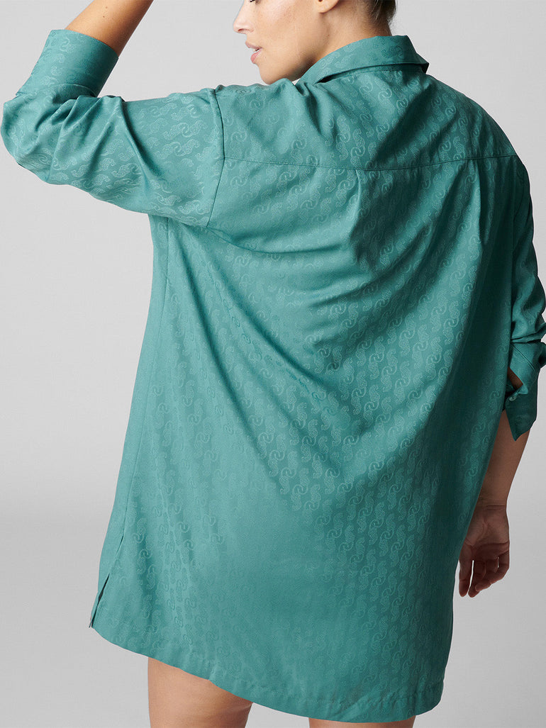Caprice Night Shirt - Boreal Green