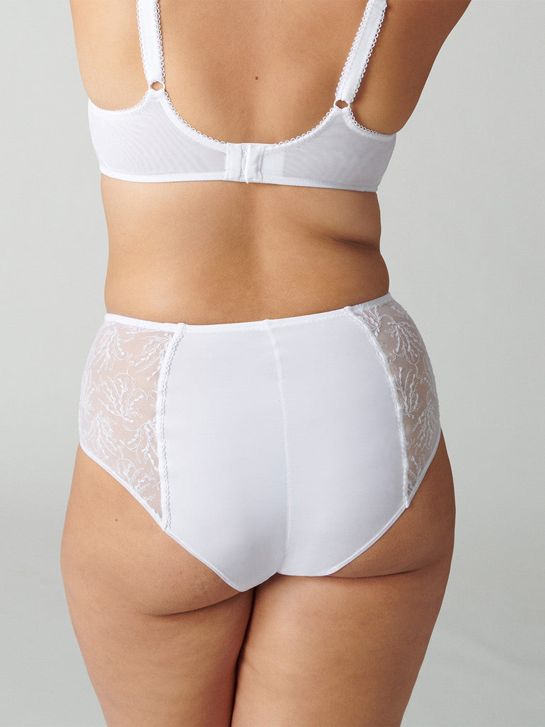 Opaline Retro Brief - White