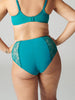 Opaline Retro Brief - Emerald Green