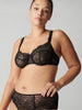 Exotica Sheer Demi - Black