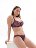 Half cup bra - Euphoria Purple