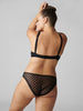Hortense Triangle Push-Up - Black