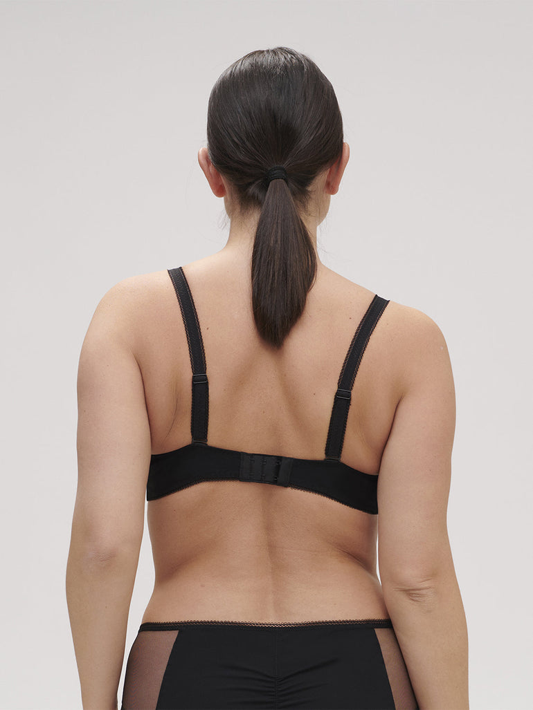 Amazone Full Coverage Plunge - Black
