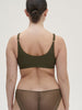 Olympe Triangle Bralette - Adventure Green