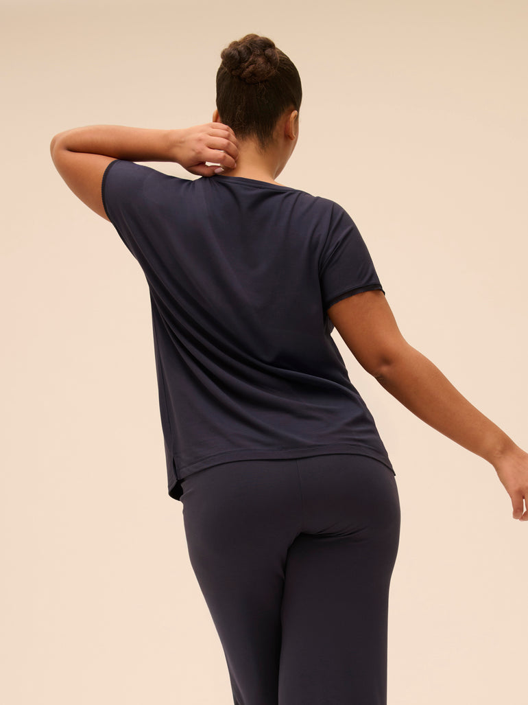 Short Sleeve Top - Full moon