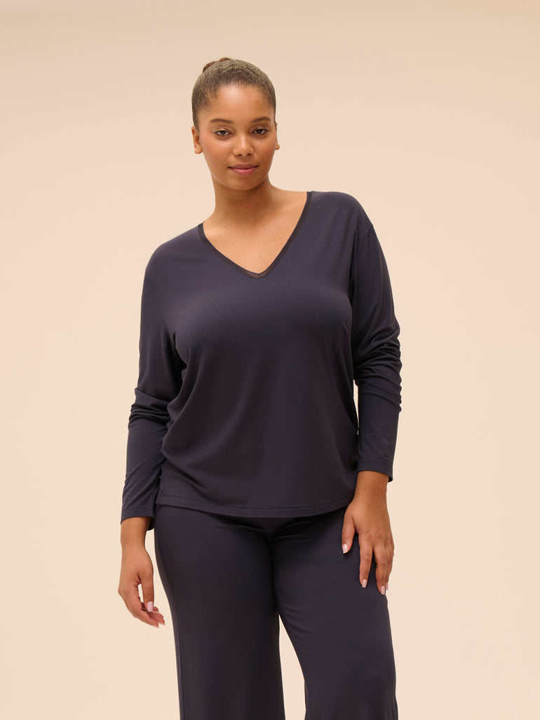 Long Sleeve Top - Full moon