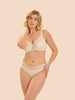 Full cup support bra - Natural