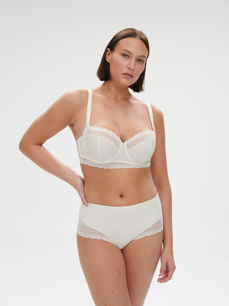 Half cup bra - Natural