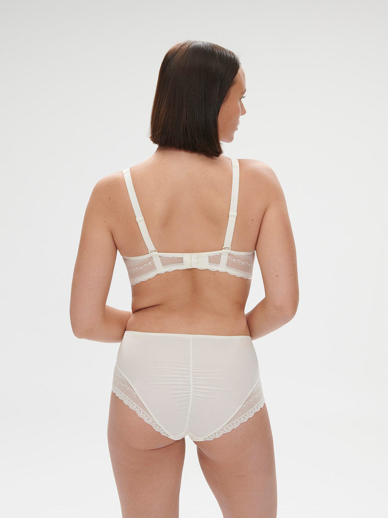 Half cup bra - Natural