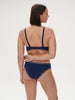 Soft cup triangle bra - Midnight