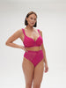 Spacer plunge bra - Hibiscus Pink